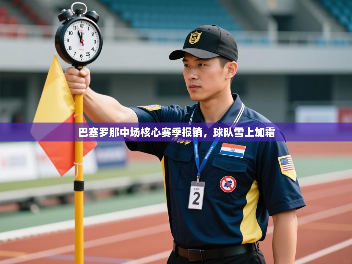 巴塞罗那中场核心赛季报销，球队雪上加霜